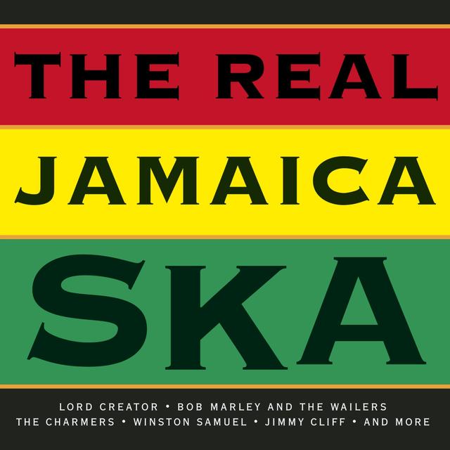 Album cover art for The Real Jamaica Ska