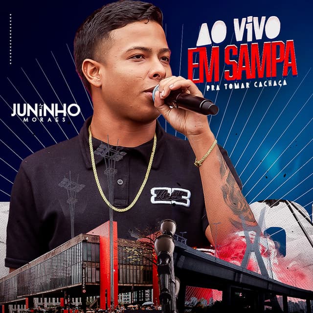 Album cover art for Ao Vivo em Sampa (Pra Tomar Cachaça)