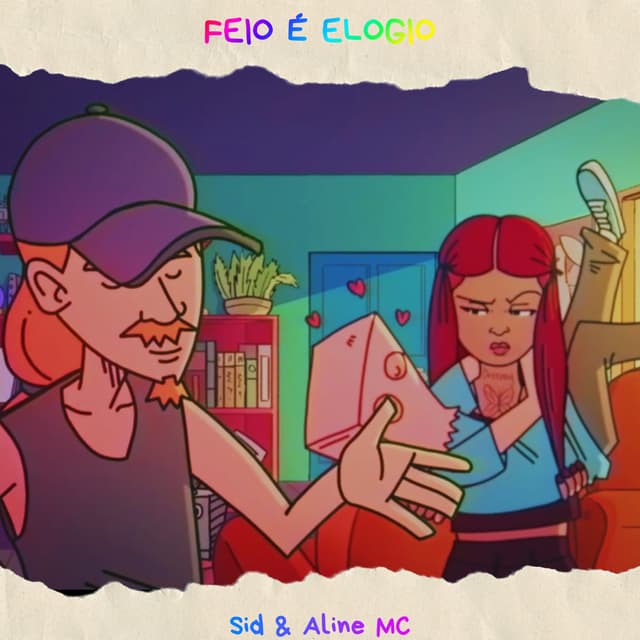 Album cover art for Feio É Elogio