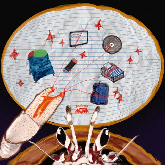 Album cover art for the hermit