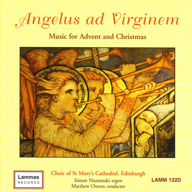 Album cover art for Angelus ad Virginem: Music for Advent and Christmas