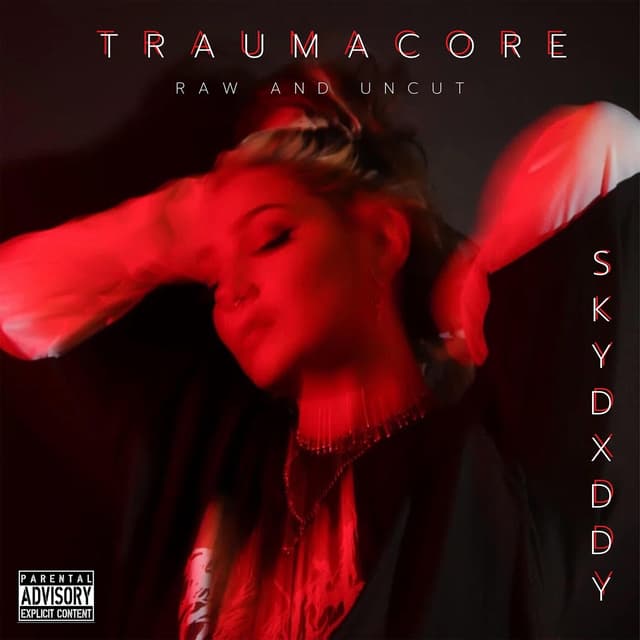 Album cover art for TRAUMACORE