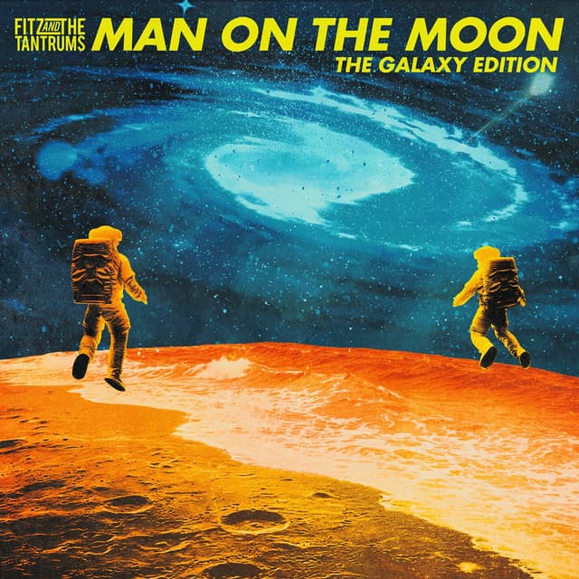 Album cover art for Man on The Moon (The Galaxy Edition)