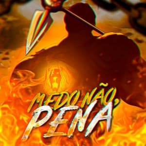 Album cover art for Medo Não, Pena