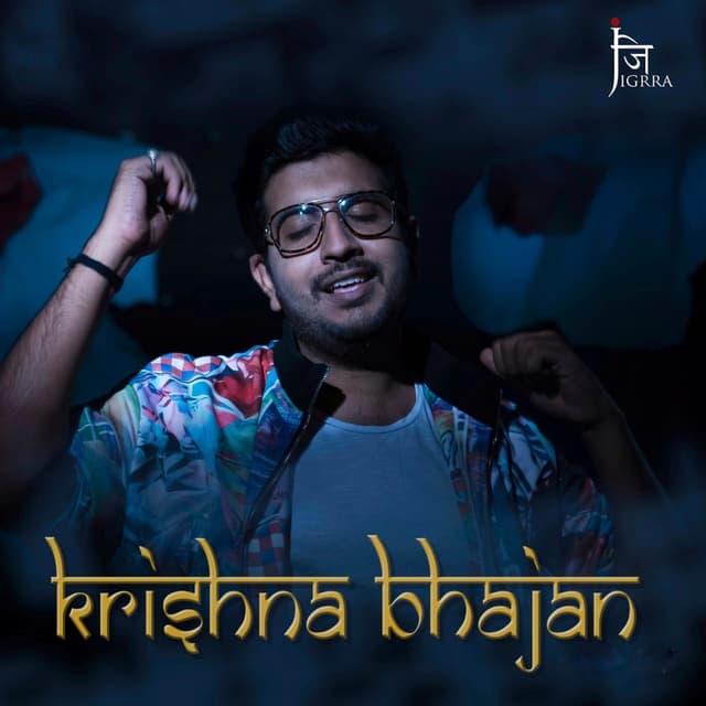 Album cover art for Krishna Bhajan