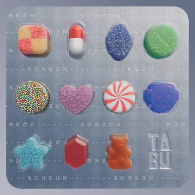 Album cover art for Bonbon