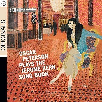 Album cover art for Oscar Peterson Plays the Jerome Kern Songbook