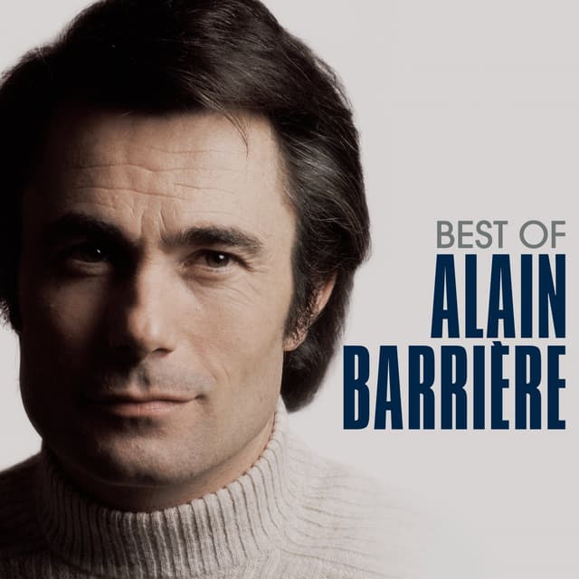 Album cover art for Best of Alain Barrière