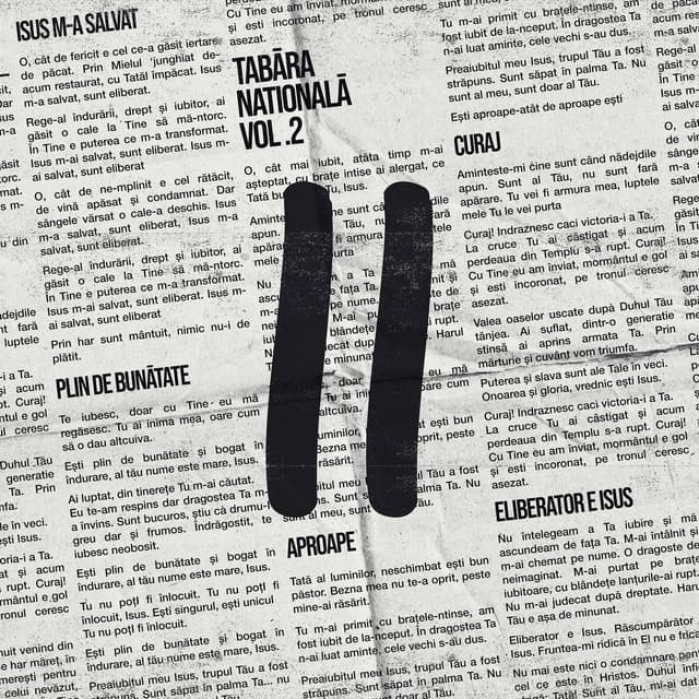 Album cover art for Tabara Nationala, Vol. 2