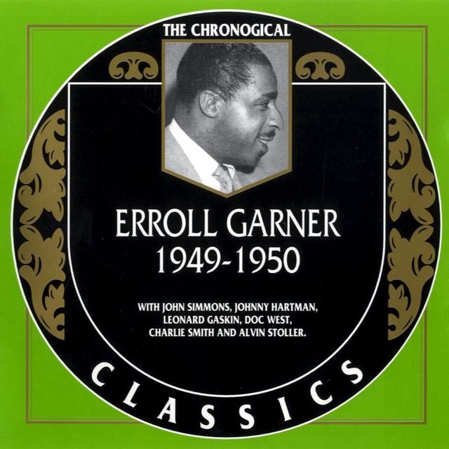 Album cover art for Erroll Garner 1949-1950