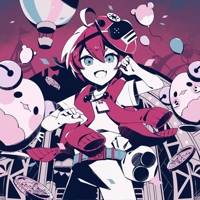 Album cover art for CARNIVAL HAPPY