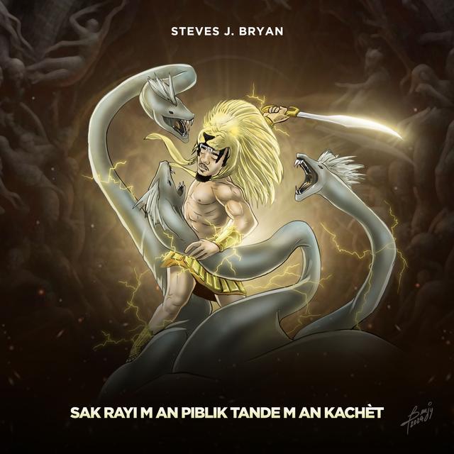 Album cover art for Sak Rayim an Piblik Tandem an Kachèt