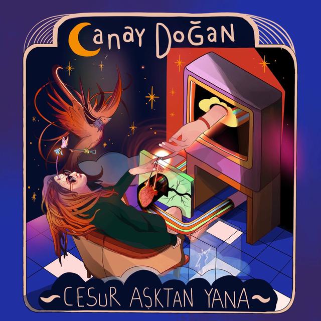Album cover art for Cesur Aşktan Yana