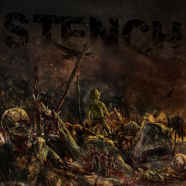 Album cover art for Stench