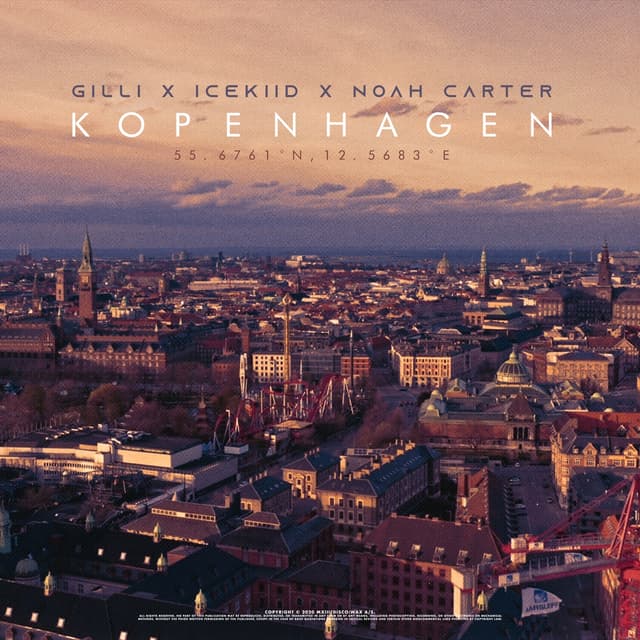 Album cover art for Kopenhagen