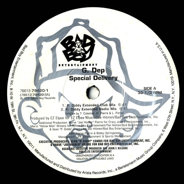 Album cover art for Special Delivery