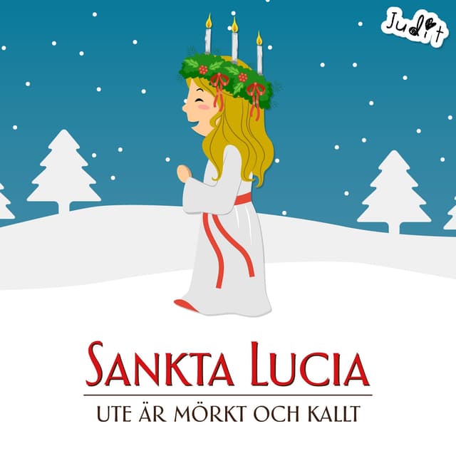 Album cover art for Sankta Lucia (Ute är mörkt och kallt)