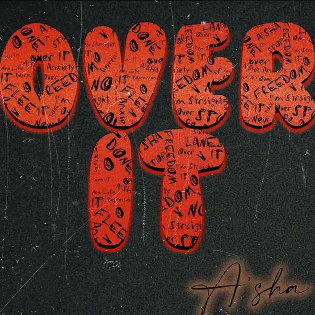 Album cover art for Over It