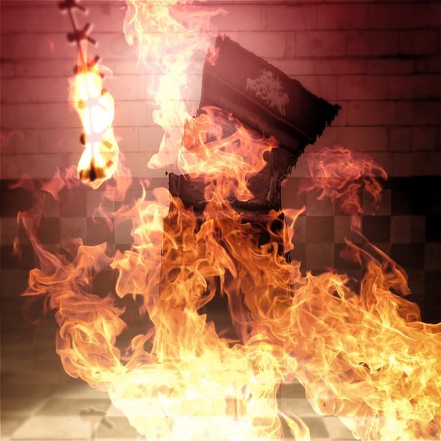 Album cover art for Die in a Fire