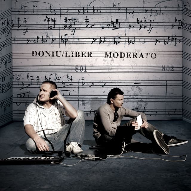 Album cover art for Moderato