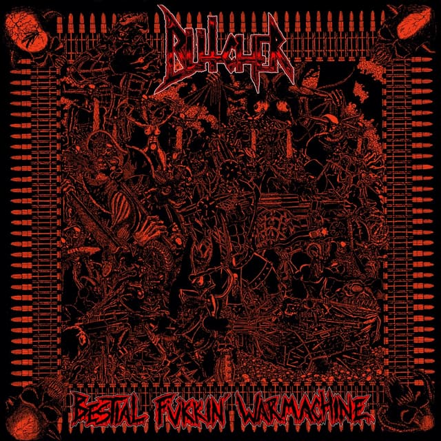 Album cover art for Bestial Fükkin' Warmachine