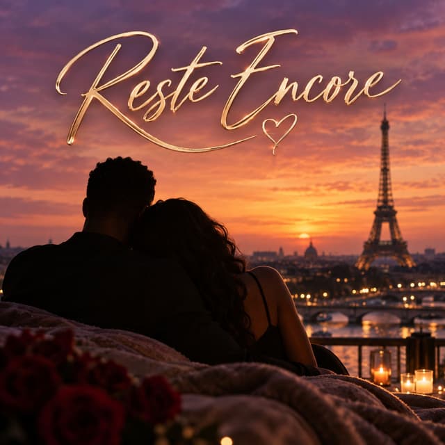 Album cover art for Reste Encore