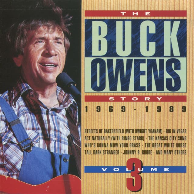 Album cover art for The Buck Owens Story, Volume 3: 1969-1989
