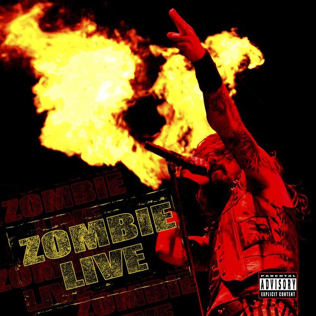 Album cover art for Zombie Live