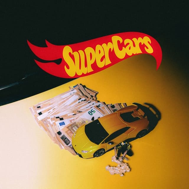 Album cover art for SUPERCARS (BEBE)