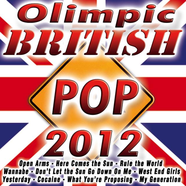 Album cover art for Olimpic British Pop 2012