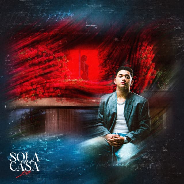 Album cover art for Sola en Casa