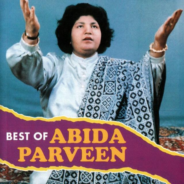 Album cover art for The Best Of Abida Parveen