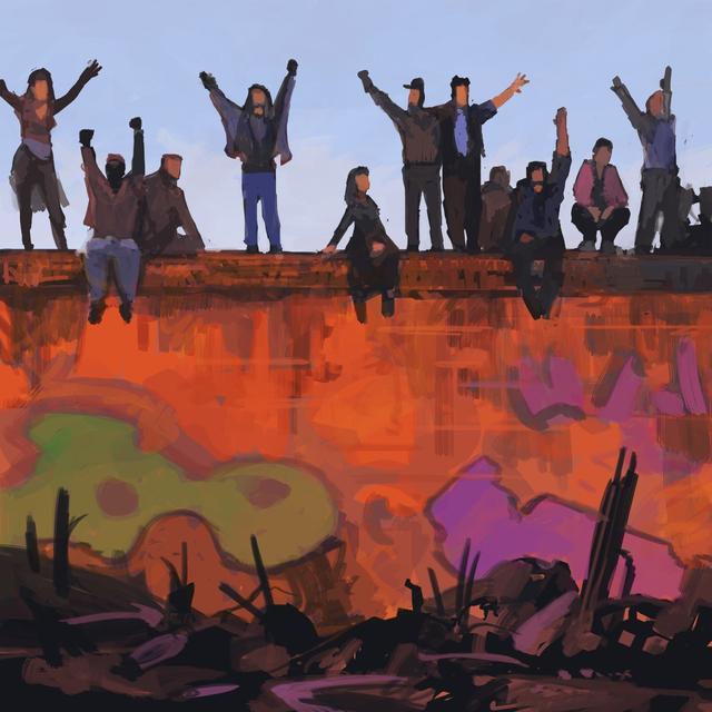 Album cover art for All the Worlds We Built