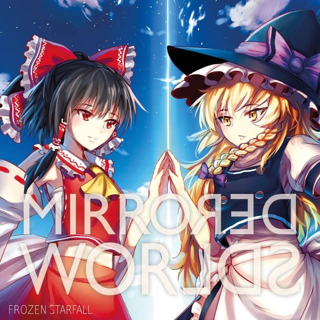 Album cover art for Mirrored Worlds
