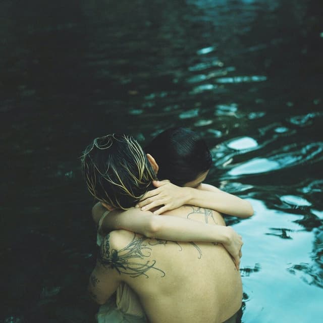 Album cover art for POV