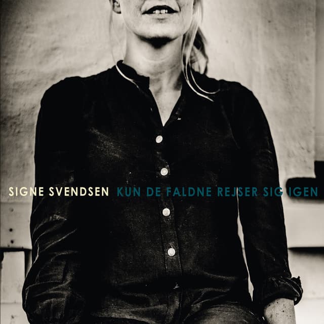 Album cover art for Kun de faldne rejser sig igen