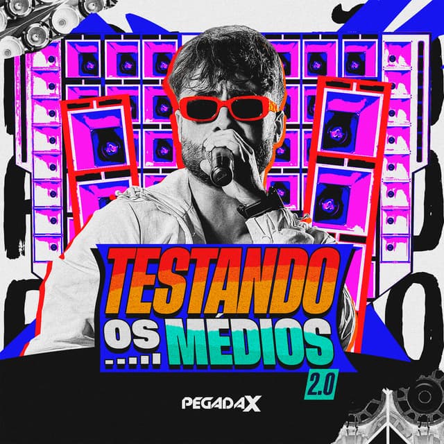 Album cover art for Testando os Médios 2.0