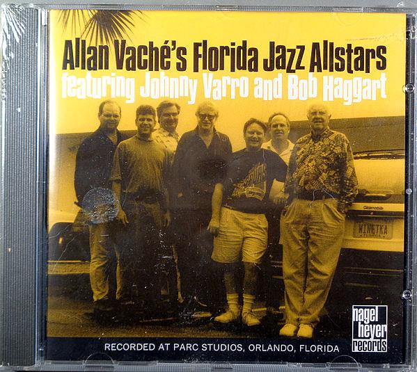 Album cover art for Allan Vache's Florida Jazz Allstars