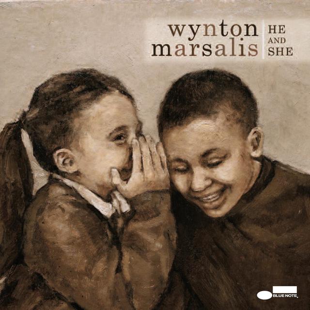 Album cover art for He and She