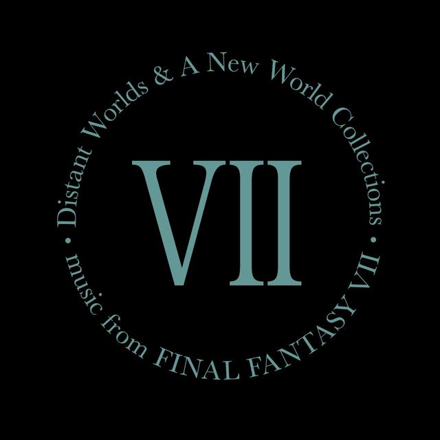 Album cover art for Distant Worlds and a New World Collections: Music from Final Fantasy VII