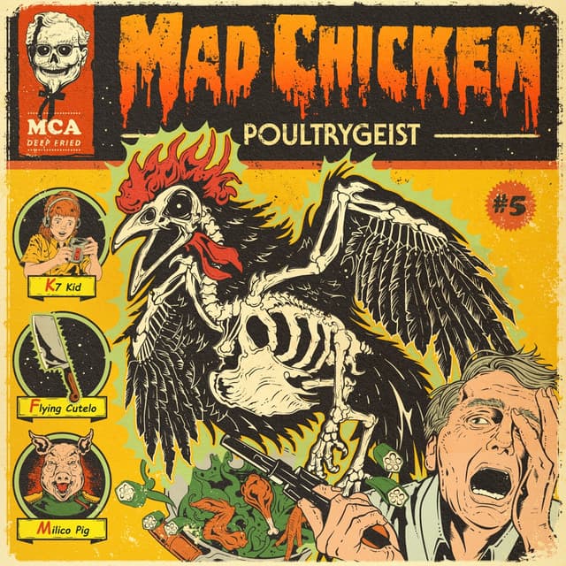 Album cover art for Poultrygeist