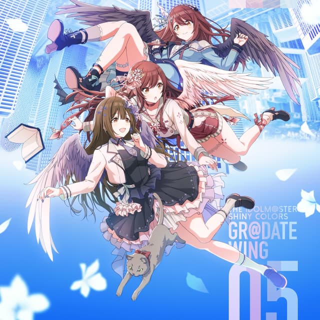 Album cover art for THE IDOLM@STER SHINY COLORS GR@DATE WING 05