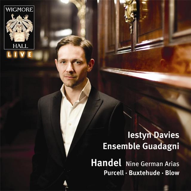 Album cover art for Handel: Nine German Arias