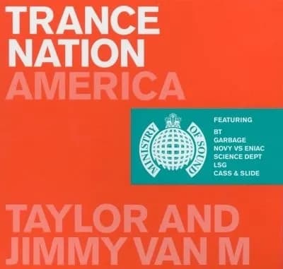 Album cover art for Trance Nation: America