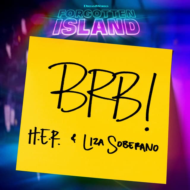 Album cover art for BRB (from Forgotten Island)