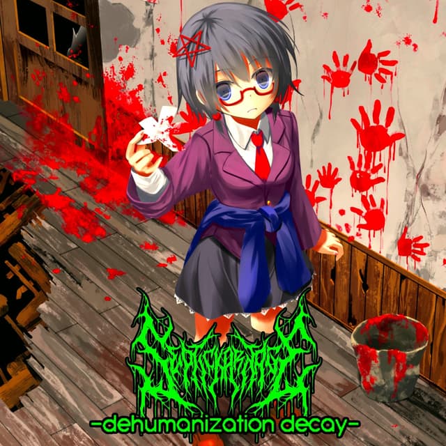 Album cover art for Dehumanization Decay