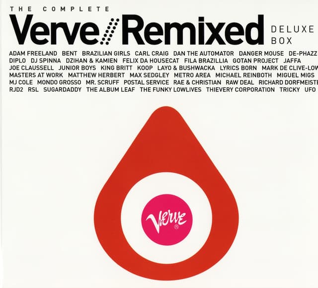 Album cover art for Verve Remixed