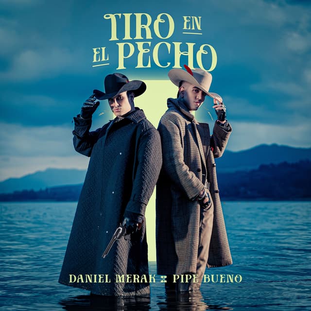 Album cover art for Tiro en el pecho