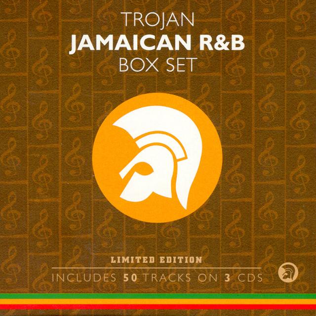 Album cover art for Trojan Jamaican R&B Box Set