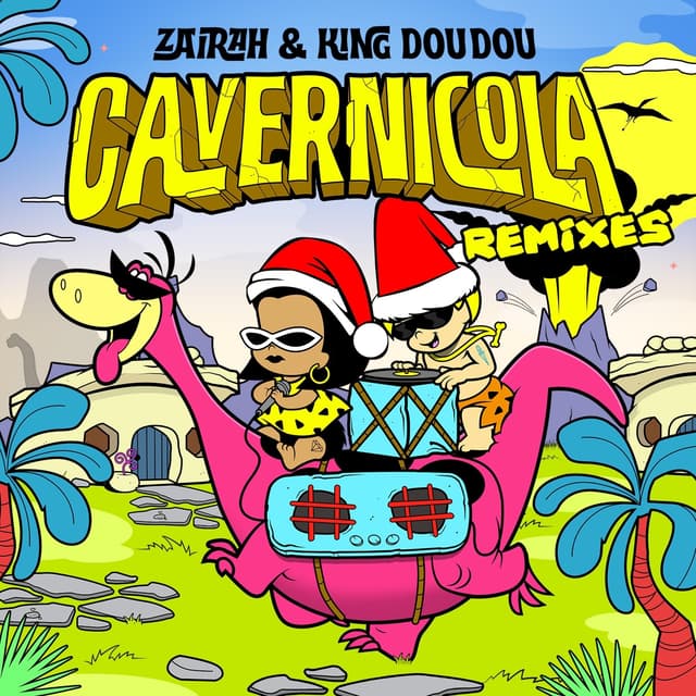 Album cover art for Cavernicola Remixes